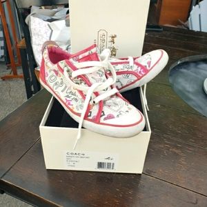Coach tennis shoes